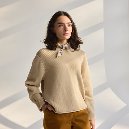 DWR Wool/Cotton Sweater Castle Wall