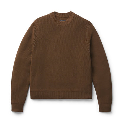 DWR Wool/Cotton Sweater Dark Earth