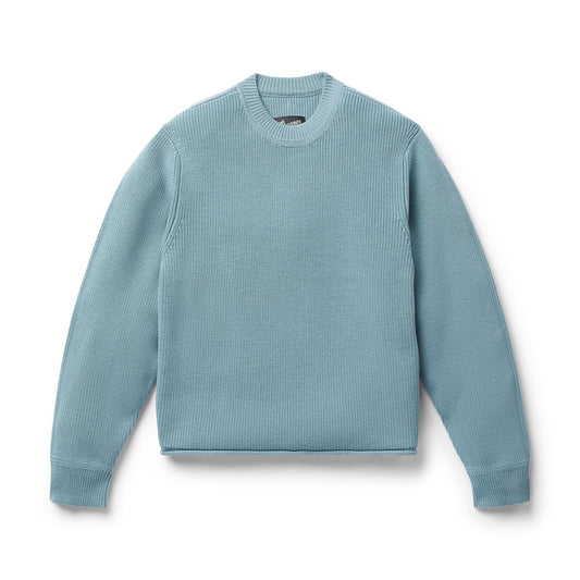 DWR Wool/Cotton Sweater Stone Blue