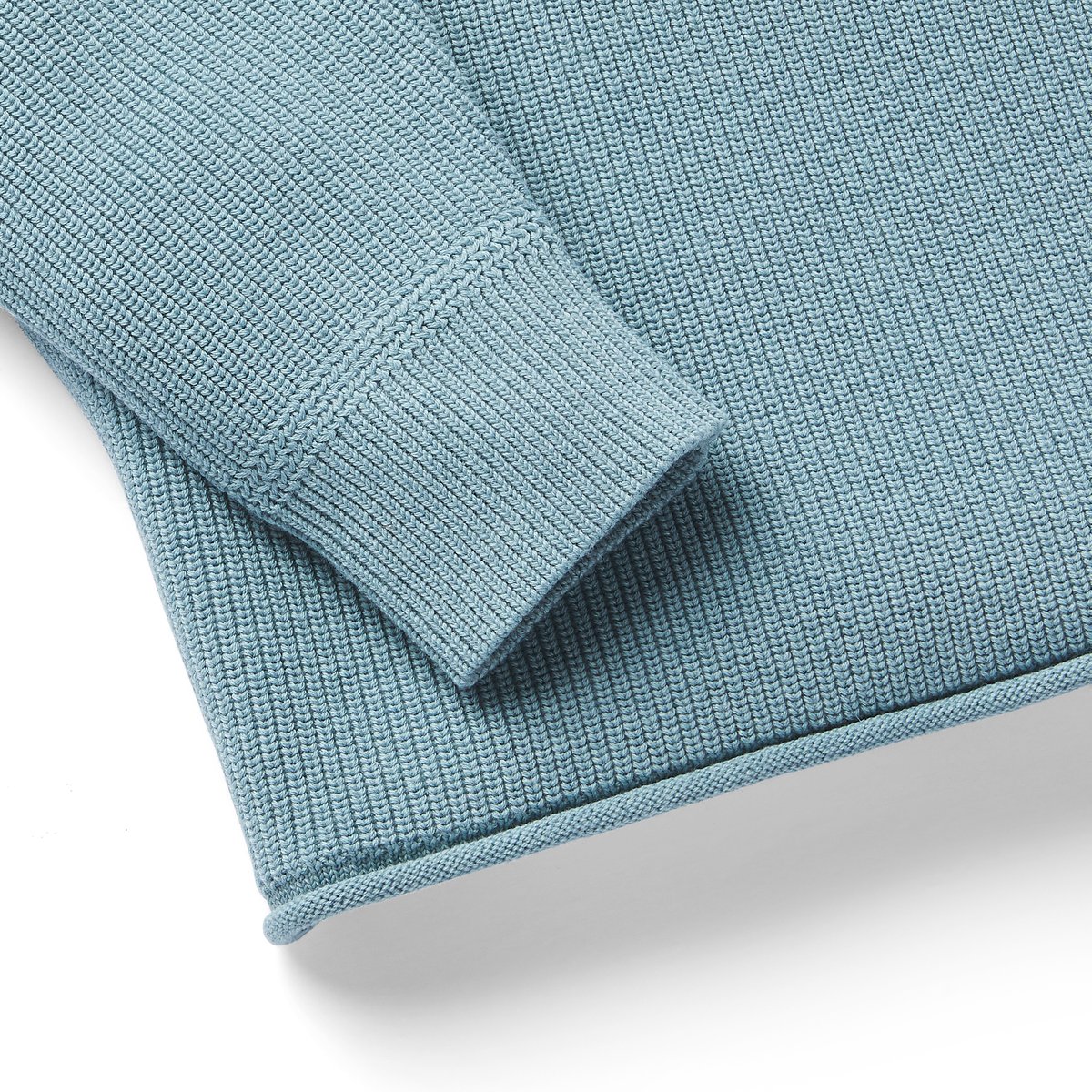 DWR Wool/Cotton Sweater Stone Blue