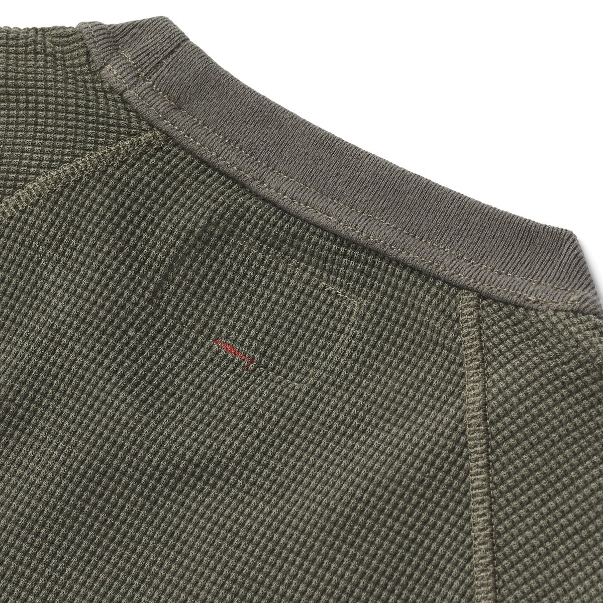 Santiam Waffle LS Tee Dusty Olive