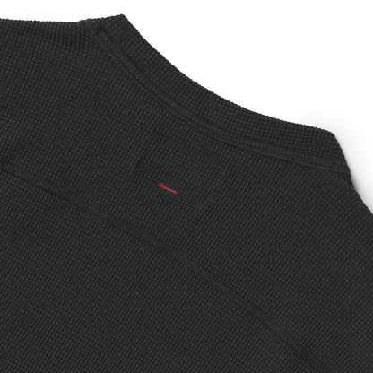 Santiam Waffle LS Tee Black