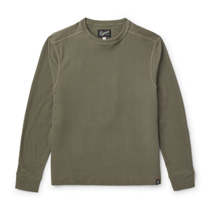 Santiam Waffle LS Tee Dusty Olive