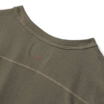 Santiam Waffle LS Tee Dusty Olive