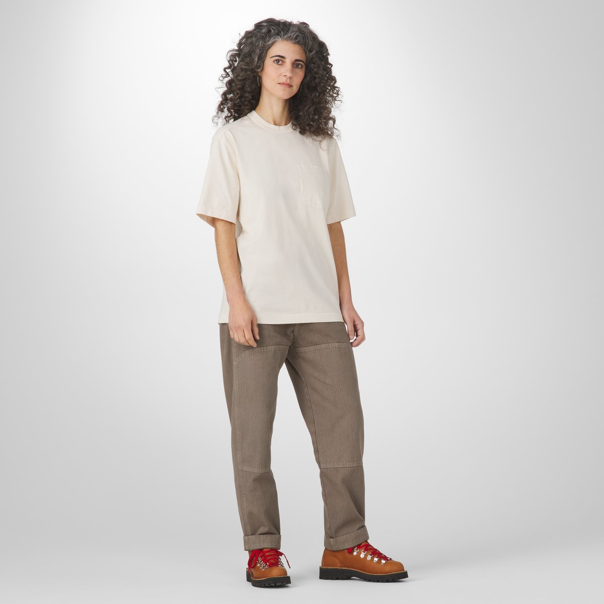 Heavyweight Pocket Tee Natural