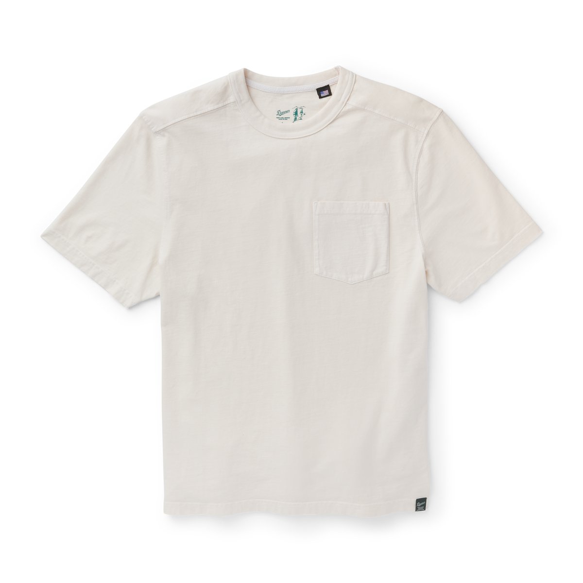 Heavyweight Pocket Tee Natural