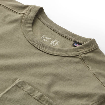 Heavyweight Pocket Tee Dusty Olive