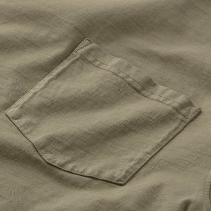 Heavyweight Pocket Tee Dusty Olive