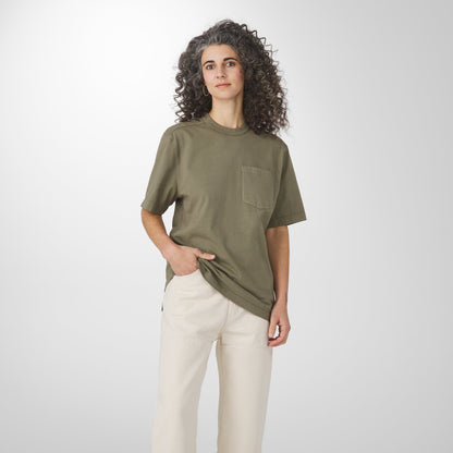 Heavyweight Pocket Tee Glazed Ginger