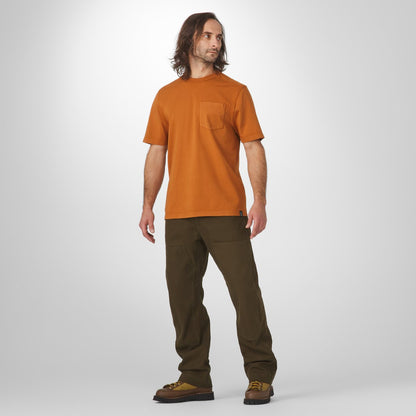 Heavyweight Pocket Tee Glazed Ginger