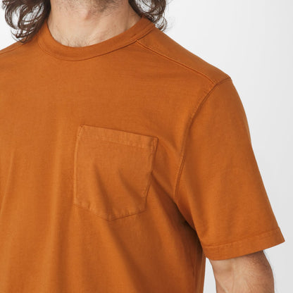 Heavyweight Pocket Tee Glazed Ginger