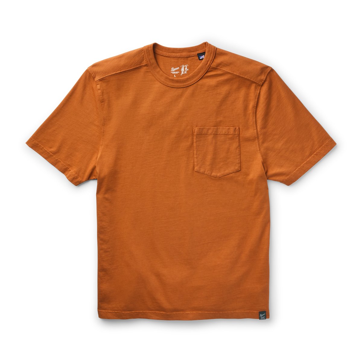 Heavyweight Pocket Tee Glazed Ginger