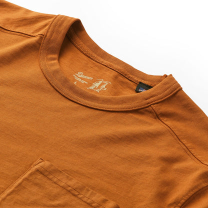 Heavyweight Pocket Tee Glazed Ginger
