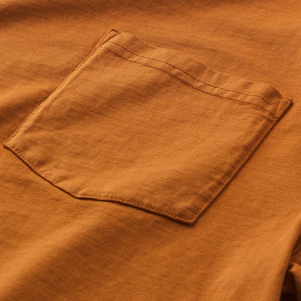 Heavyweight Pocket Tee Glazed Ginger