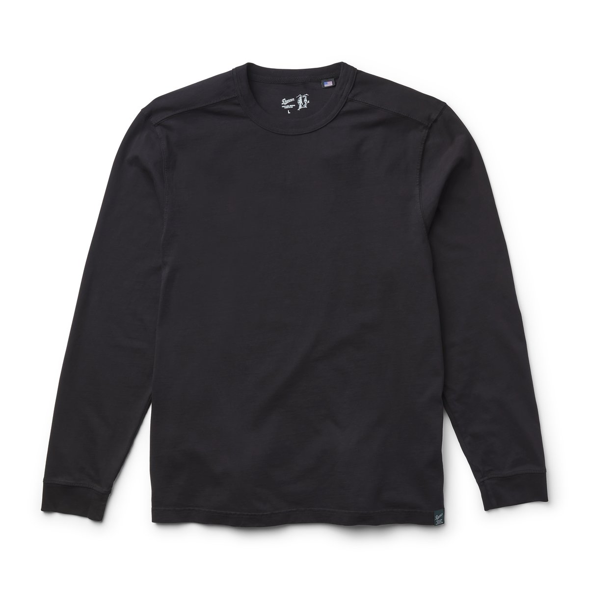Heavyweight Long Sleeve Tee Black