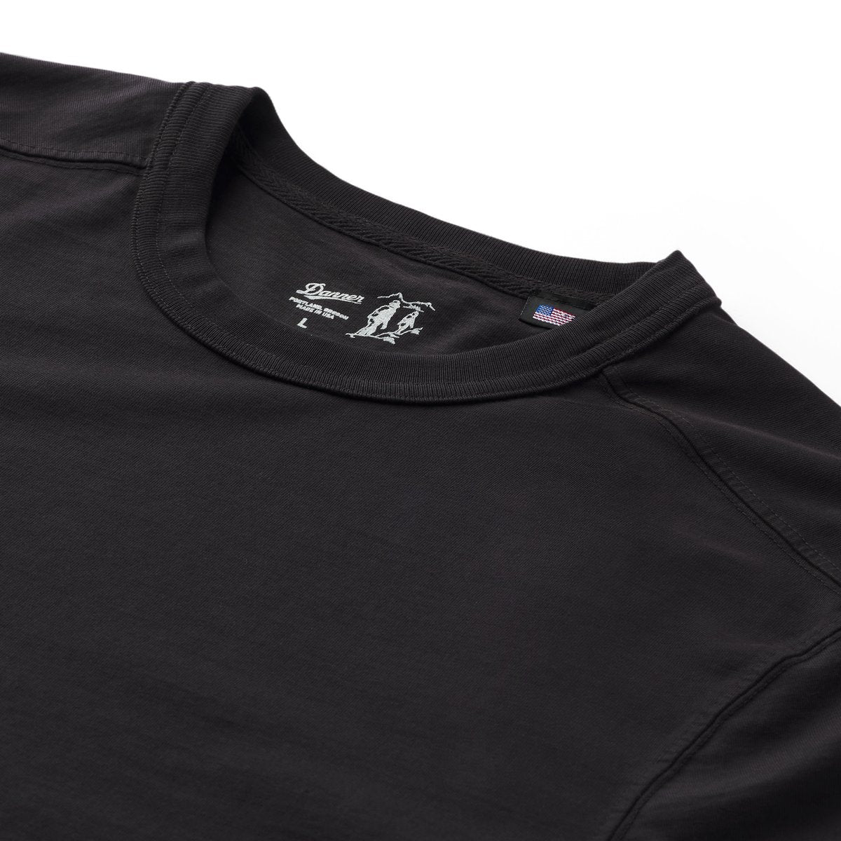 Heavyweight Long Sleeve Tee Black