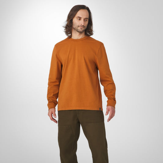Heavyweight Long Sleeve Tee Glazed Ginger