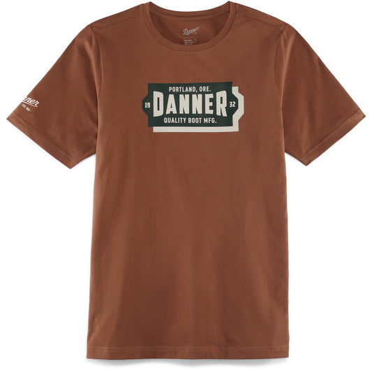Banner Tee Brick Red