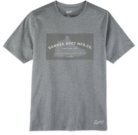 License Plate Tee Heather Gray