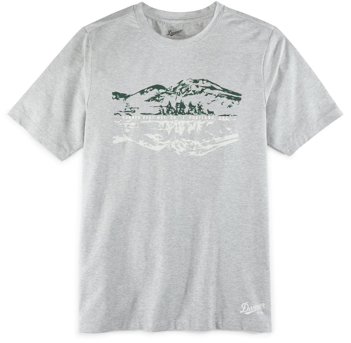 Cascades Tee Gray