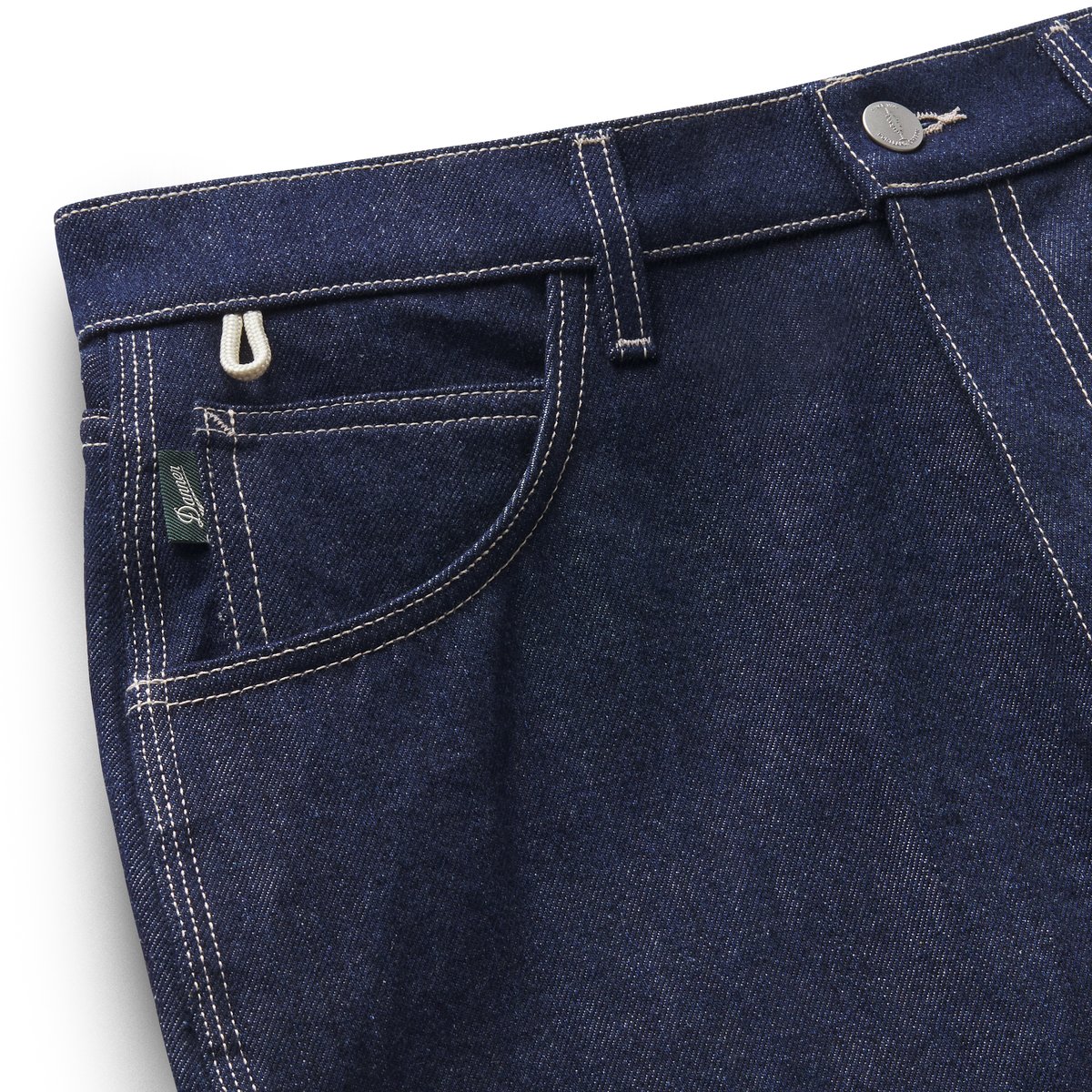 Kenton Double Knee Pants  Dark Wash Indigo