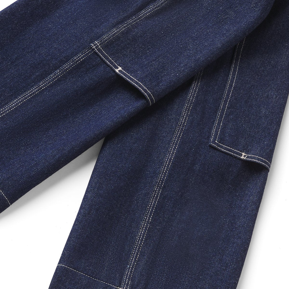 Kenton Double Knee Pants  Dark Wash Indigo