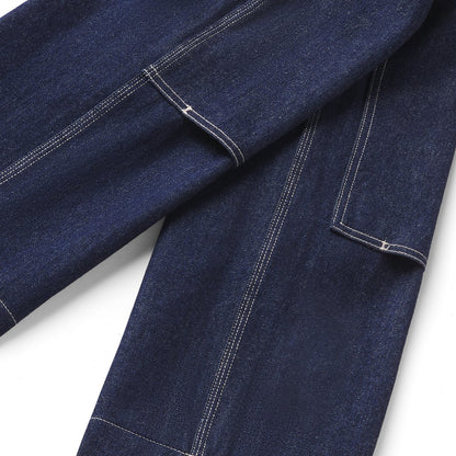 Kenton Double Knee Pants  Dark Wash Indigo