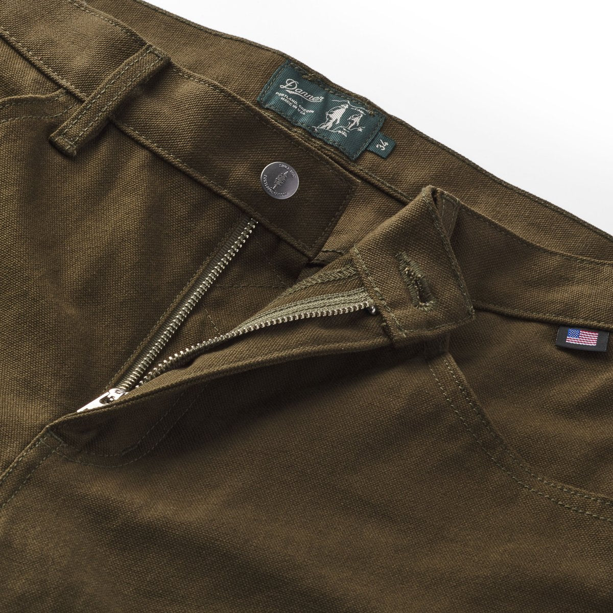 Kenton Double Knee Pants  Olive