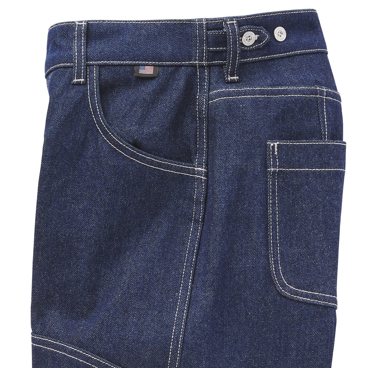 Hawthorne Double Knee Pants  Dark Wash Indigo