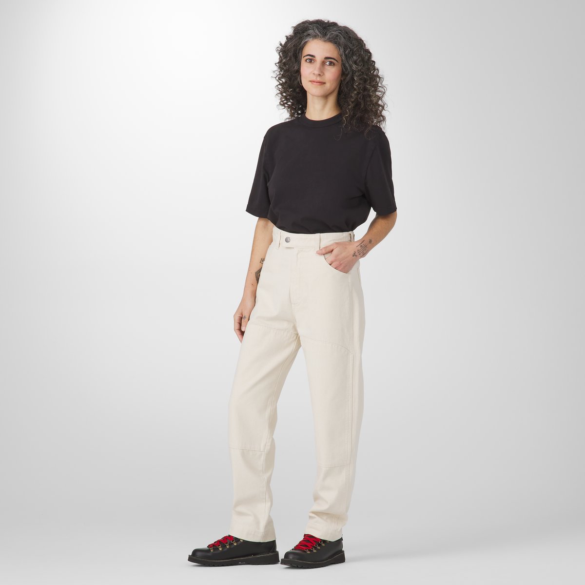 Hawthorne Double Knee Pants  Natural
