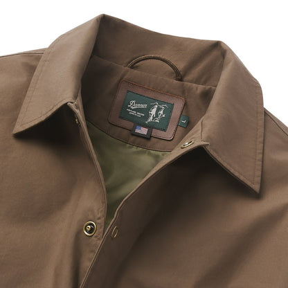 Waxed Primaloft® Coaches Jacket Brown
