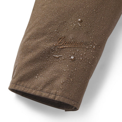 Waxed Primaloft® Coaches Jacket Brown