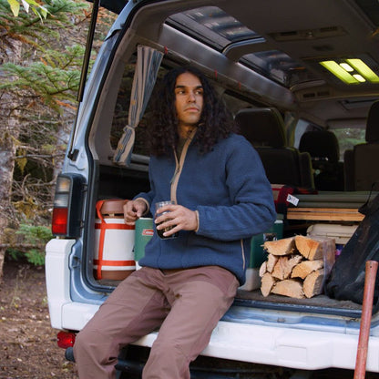 Wolf Creek Sherpa Jacket Outer Space/Ermine