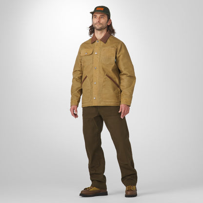 Shipyard Waxed Canvas Jacket  Tan/Bison