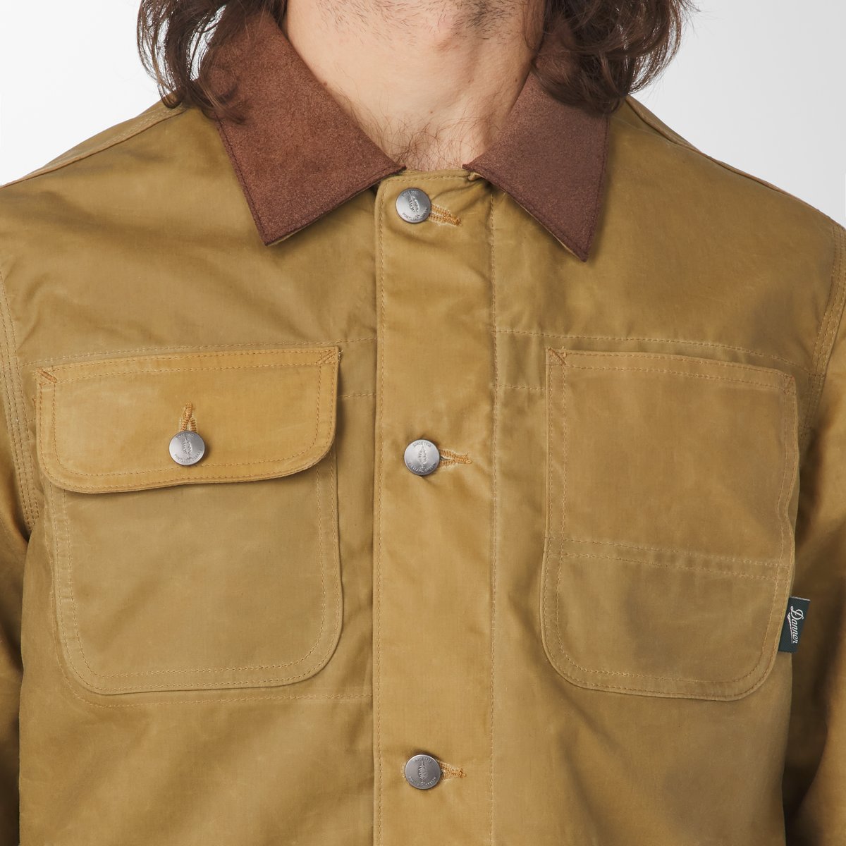 Shipyard Waxed Canvas Jacket  Tan/Bison