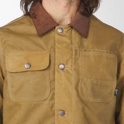 Shipyard Waxed Canvas Jacket  Tan/Bison