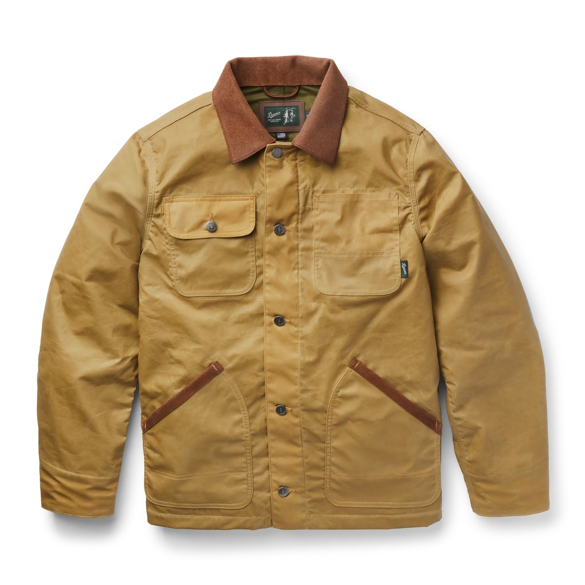 Shipyard Waxed Canvas Jacket  Tan/Bison