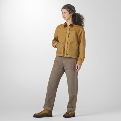 Maywood Waxed Canvas Jacket  Tan/Espresso