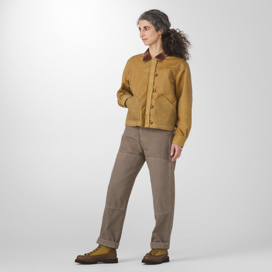 Maywood Waxed Canvas Jacket  Tan/Espresso