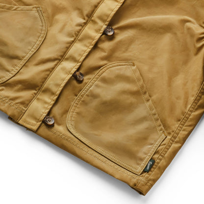 Maywood Waxed Canvas Jacket  Tan/Espresso