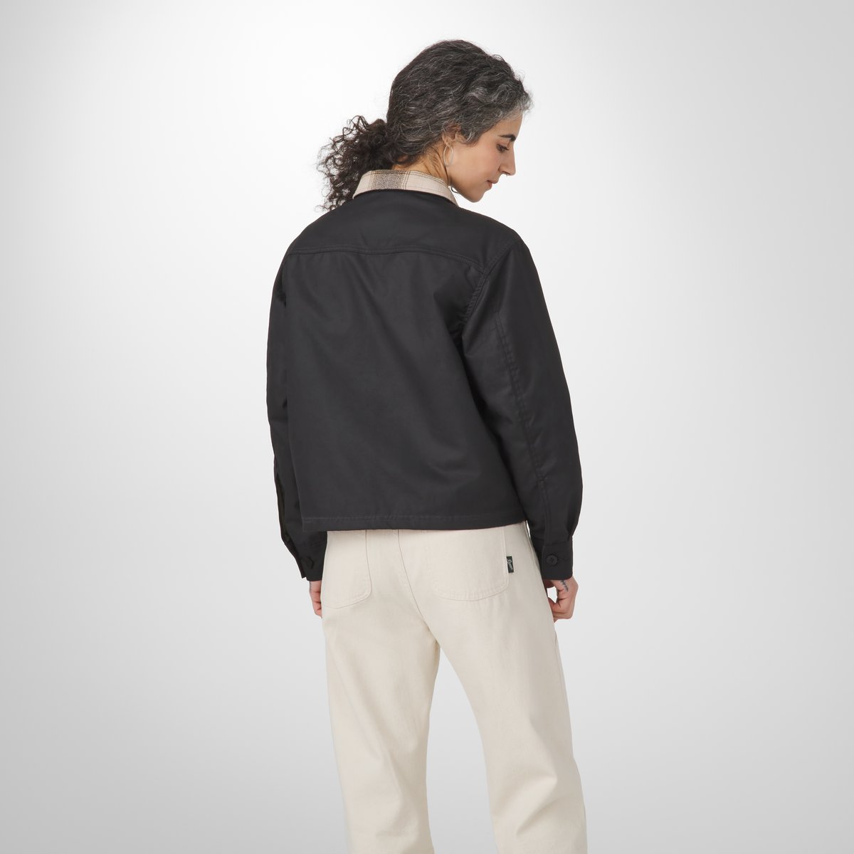 Maywood Waxed Canvas Jacket  Black/Earth