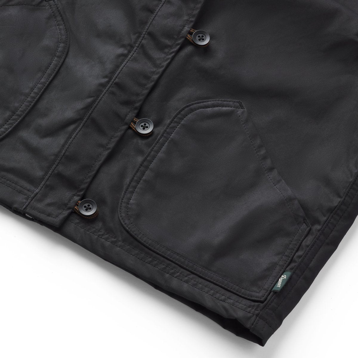 Maywood Waxed Canvas Jacket  Black/Earth