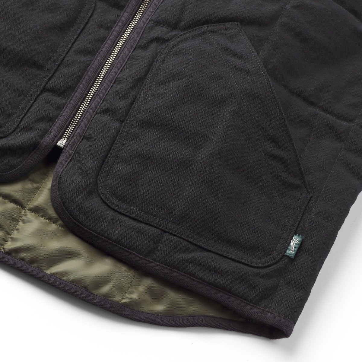 Oxbow Primaloft Vest  Black/Olive