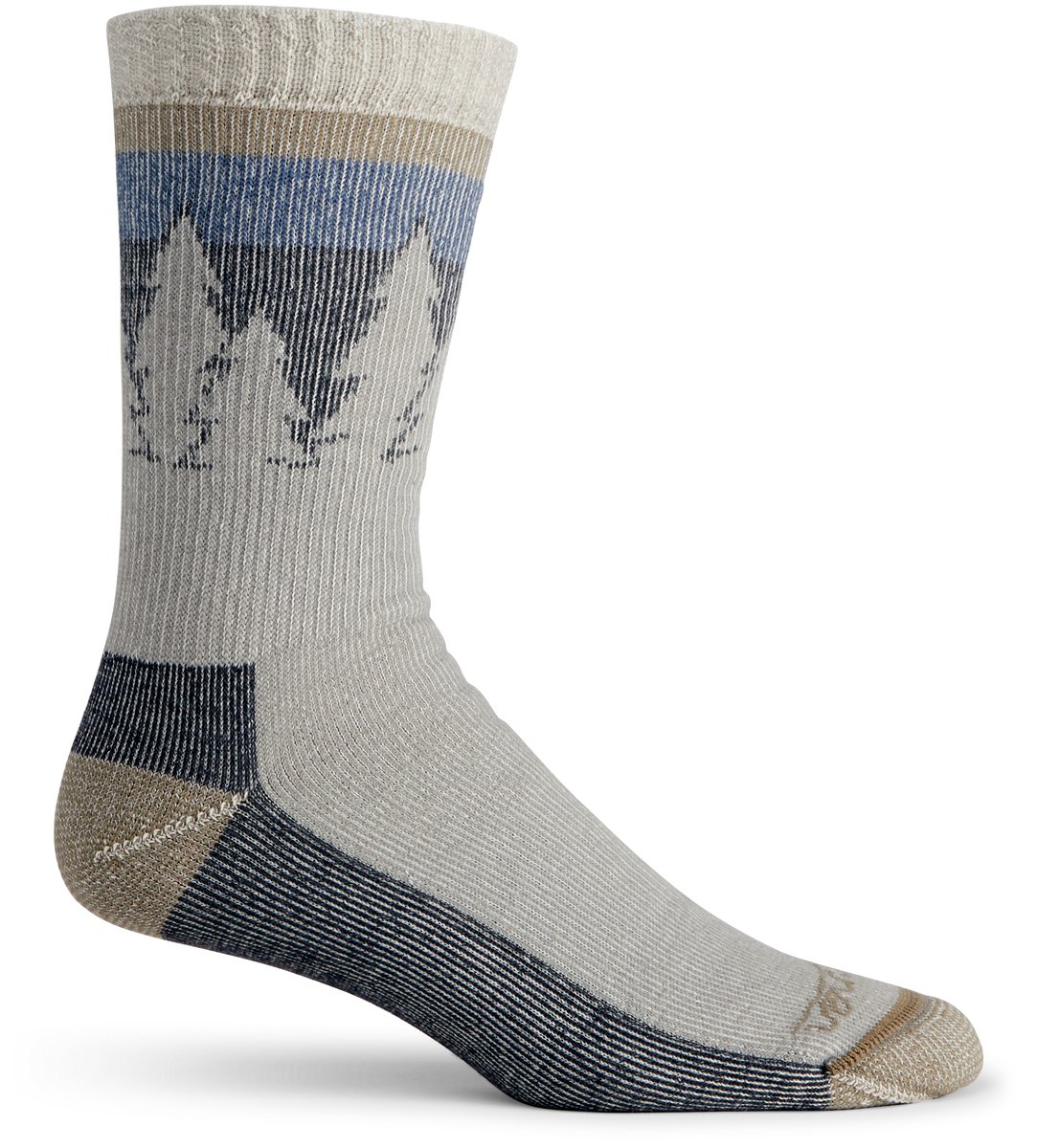 Evergreen Socks Midweight Crew - Graphite
