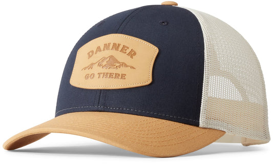 GO THERE Trucker Cap Navy/Birch