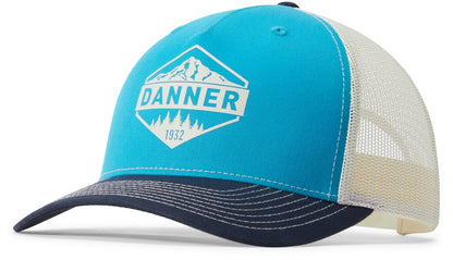 Evergreen Trucker Hat Blue Teal