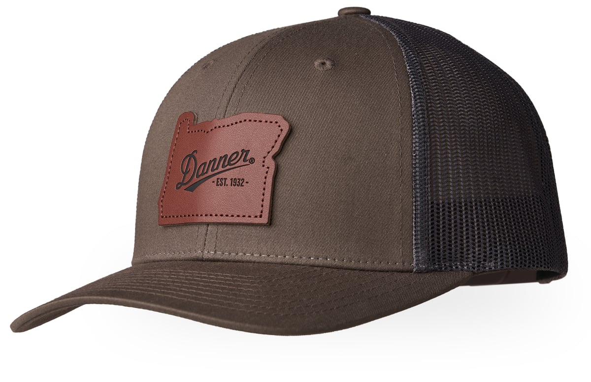 Oregon Patch Trucker Cap Green/Brown