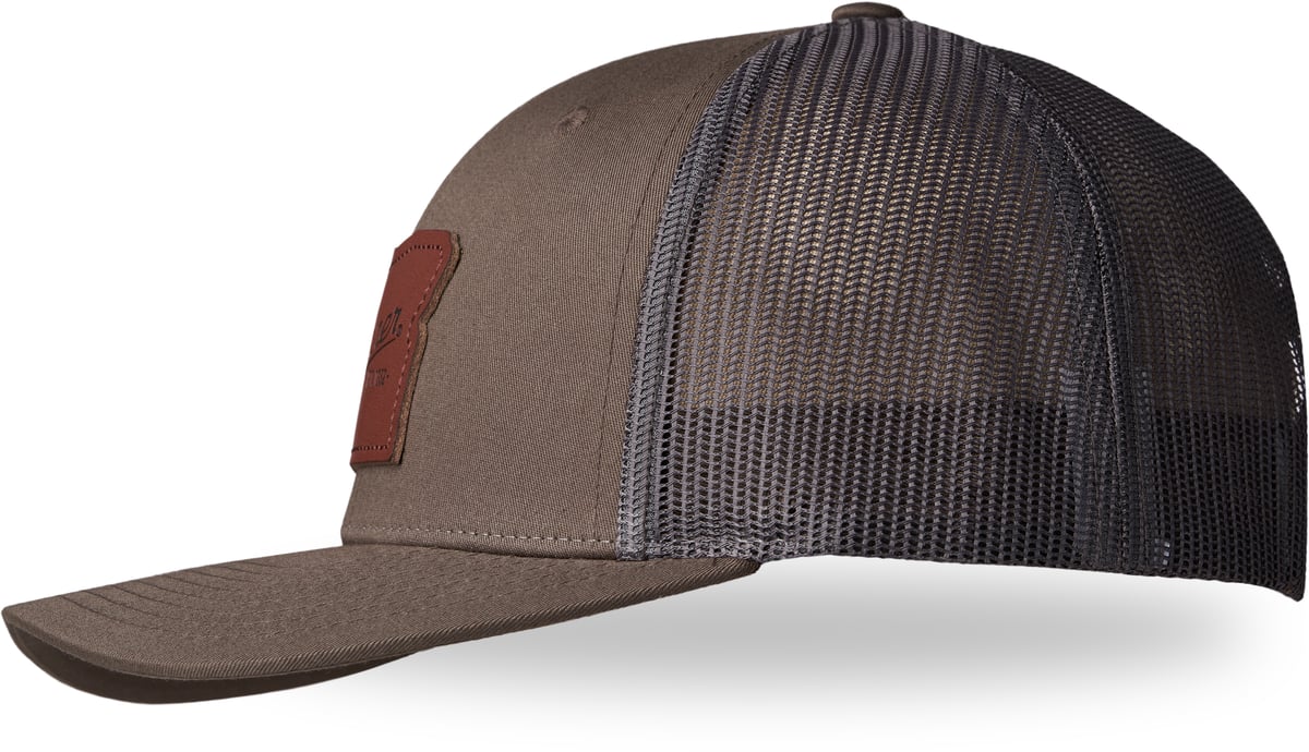 Oregon Patch Trucker Cap Green/Brown