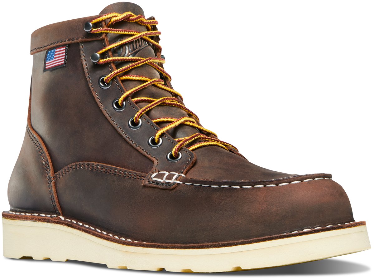 Bull Run Moc Toe 6" Brown