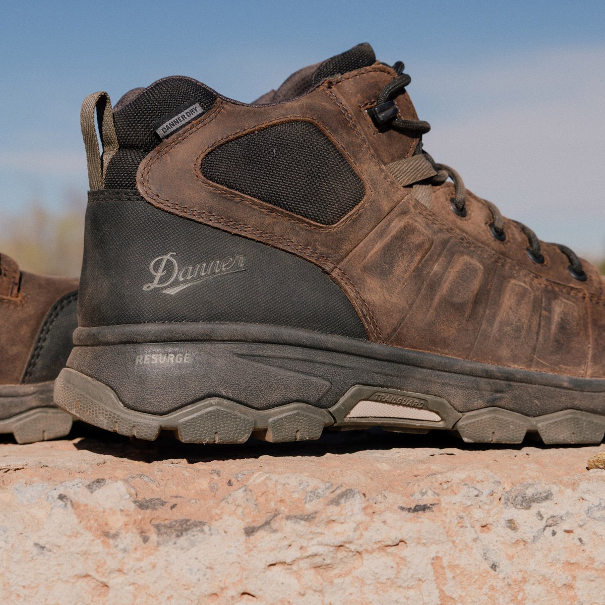 Wheat Ridge Brown/Olive Aluminum Toe